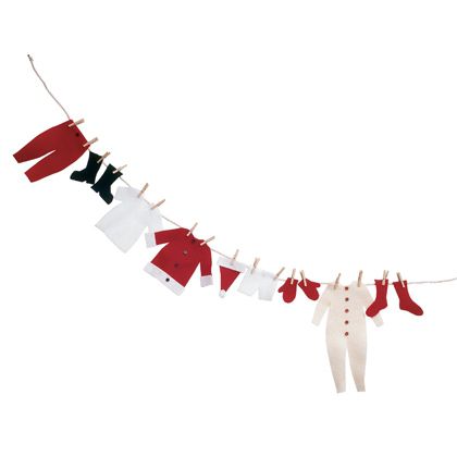 Yuletide Clothesline Craft