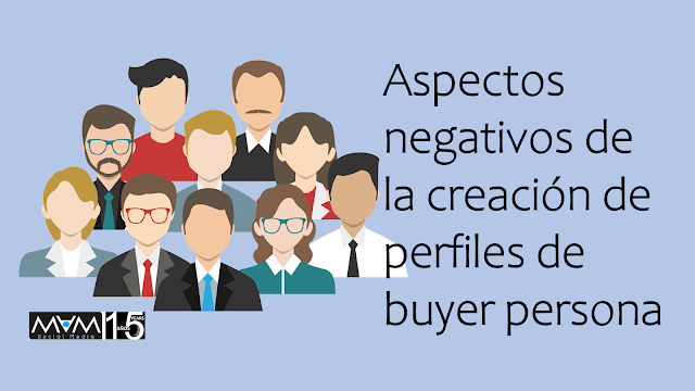 Aspectos negativos de crear perfiles de buyer persona
