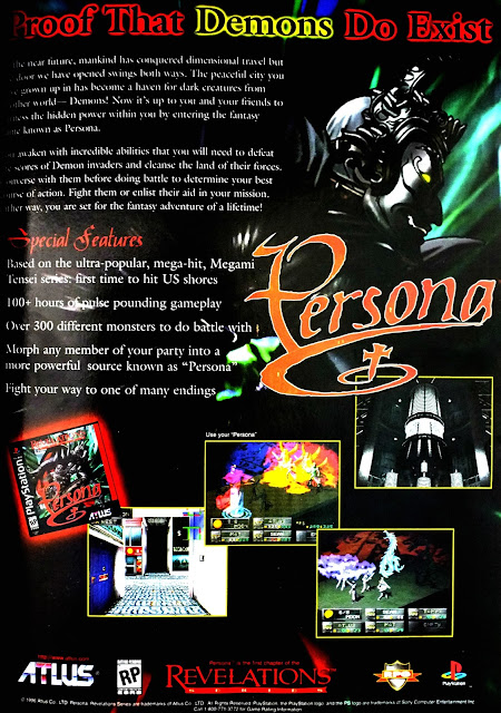 Revelations Persona for PlayStation Print Ad 