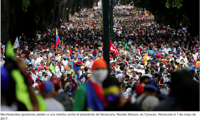 Oposición venezolana quiere "sacudir el país" en rechazo a la Constituyente