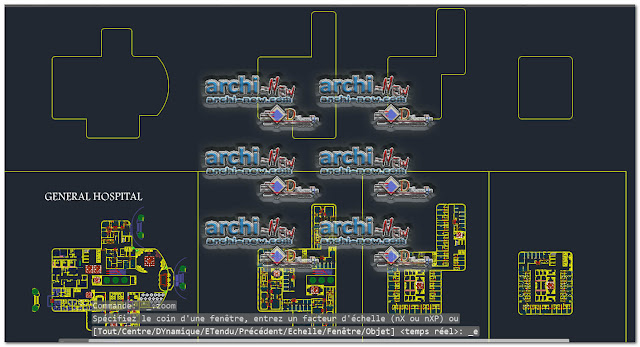 Designs Hospitals freecad Dwg  