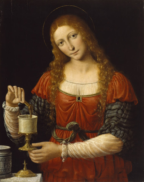 Mary Magdalene ,Andrea Solario,Italian Renaissance