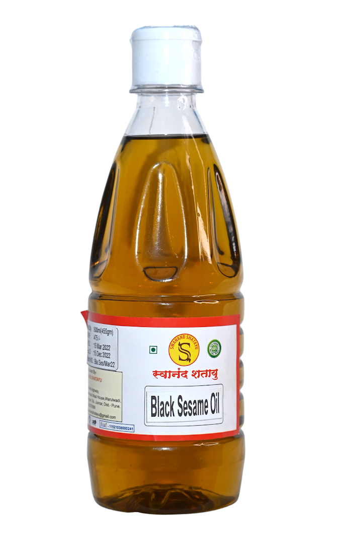 काळे तीळ तेल BLACK SESAME OIL (5LTR)