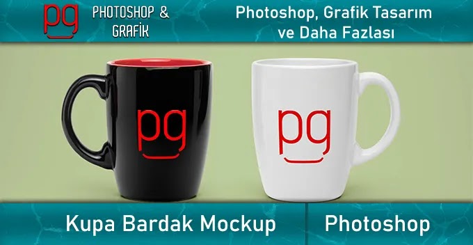 Kupa Bardak Mockup İndir -  Mug Mockup Download