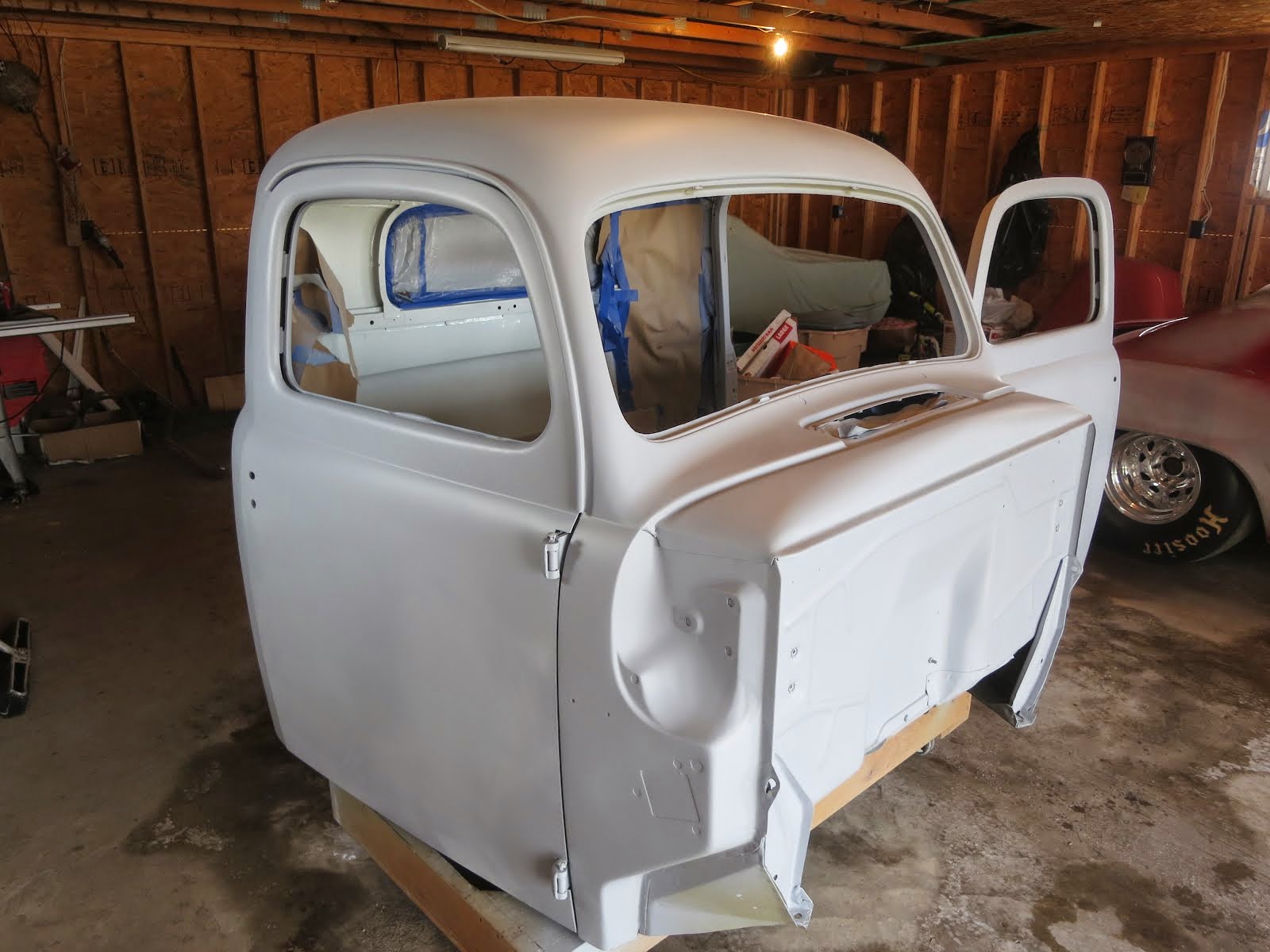 Cab straight and primed