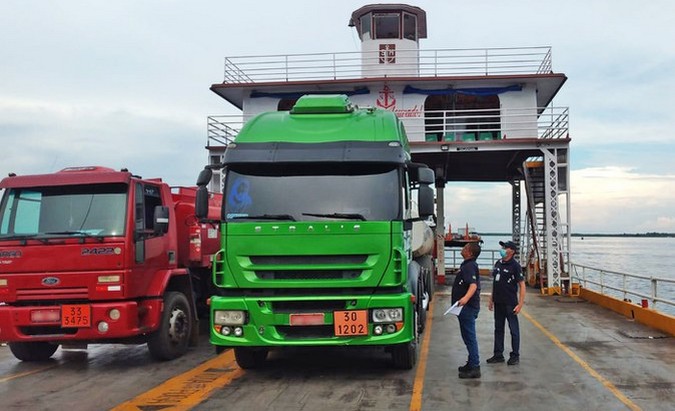 ANTT, ANTAQ e PRF fiscalizam caminhões no Amazonas