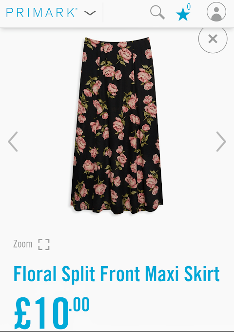 SS17 Maxi Skirt from Primark I've been loving
