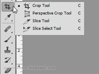 Crop Tool, Perspective Crop Tool, Slice Tool, Slice Select Tool