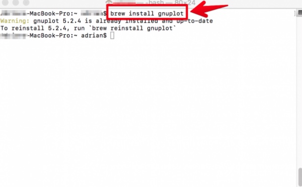 Cara Install Gnuplot di Mac OS Menggunakan Homebrew