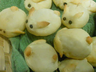 bunny easter rolls