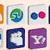 Add 3D Social Icons With 360 Degree Spin in your Blog