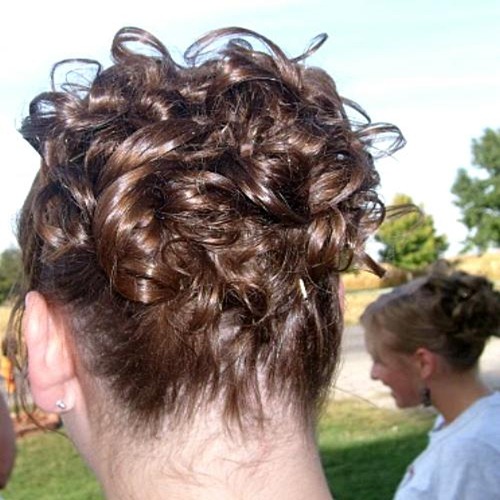 Indian Girl Looking with Desi Hairstyle