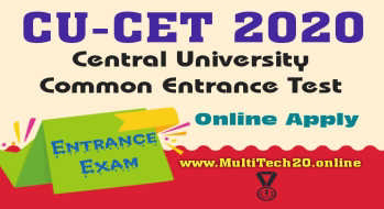 CUCET Online | Central University Common Admission Test 2020