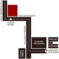 La casa o palacio de Lercaro mapa