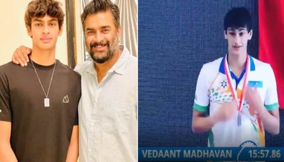 R. Madhavan praised his son for 'This' performance