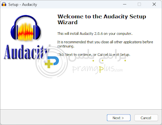 تثبيت برنامج Audacity أوداسيتي للكمبيوتر