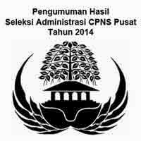 Gambar untuk Pengumuman Seleksi Administrasi CPNS 2014 Instansi Pusat