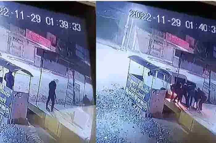 ATM robbery in Jodhpur, National,News,Top-Headlines,Latest-News,Rajasthan,ATM,Cash,Robbery,CCTV, Police,Investigates.
