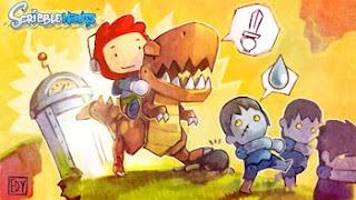 Scribblenauts Nintendo DS puzzle video game cartoon image