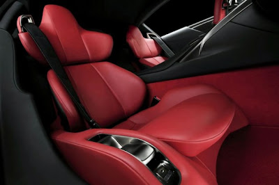 2011 Lexus LFA Seats View