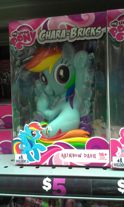 MLP Chara-Brick Rainbow Dash