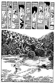 A page from Osamu Tezuka's Ode to Kirihito