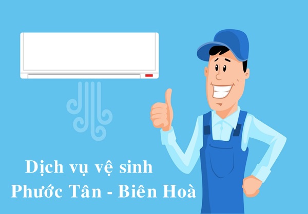 Vệ sinh máy lạnh phước tân, Biên Hòa