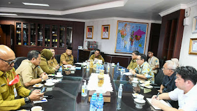 Gubernur Kepri Membahas Kerjasama Pemberdayaan Petani, Nelayan dan Bidang Pendidikan Dengan Republic Polytechnic of Singapore