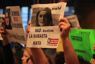 Protesta de trabajadoras del SAD