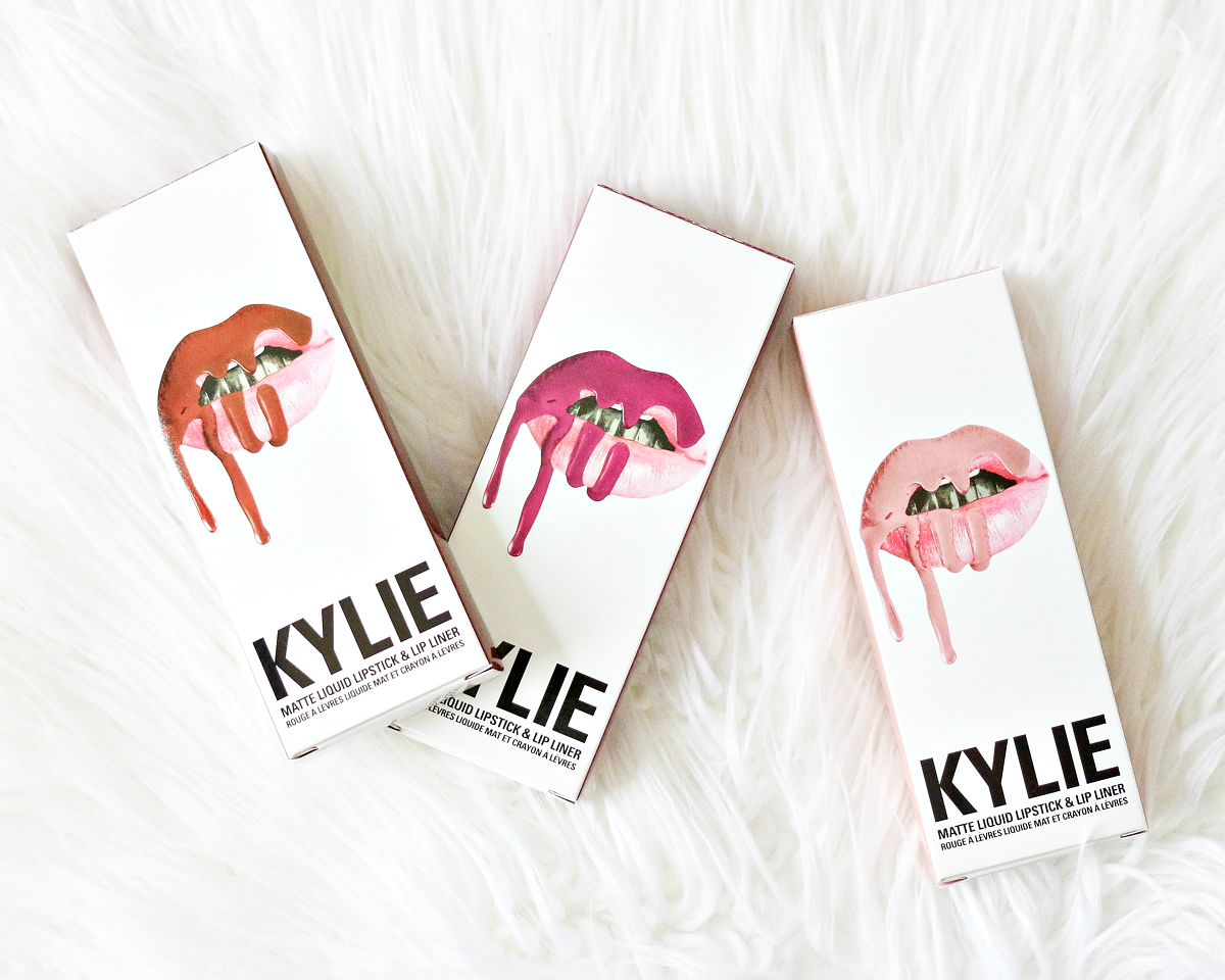 Kylie Lip Kit by Kylie Cosmetics Review - Dolce K, Posie K, and Koko K | A Girl, Obsessed