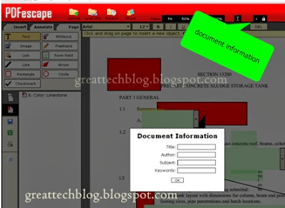 How to edit Metadata of PDF files? - Great Tech Blog - www.greattechblog.blogspot.com