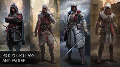  Satu diantara game android dengan grafis terbaik ialah Assasin Creed Identity yang masuk Assassin's Creed Identity v2.8.2 APK+DATA (Full MOD)