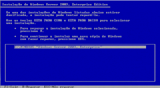 Resolvendo problemas de inicialização do Windows XP