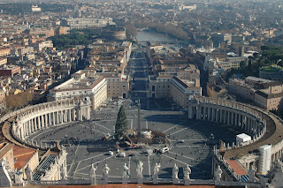 St. Peter's Square closeup
