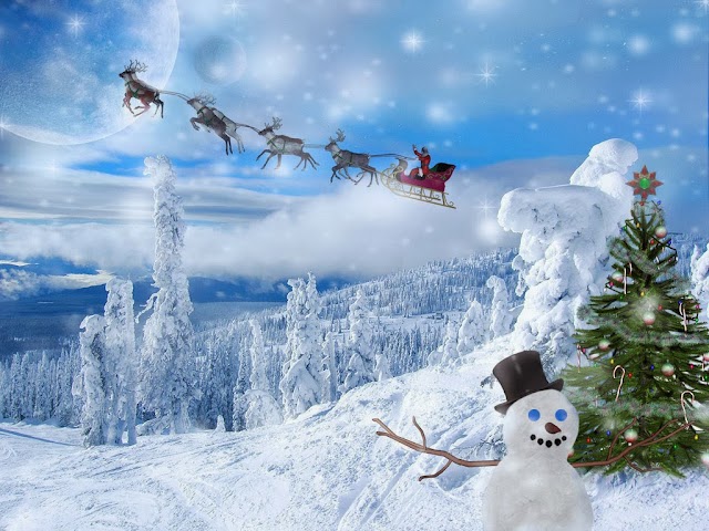 HD Christmas Cute Desktop Wallpapers Free Download