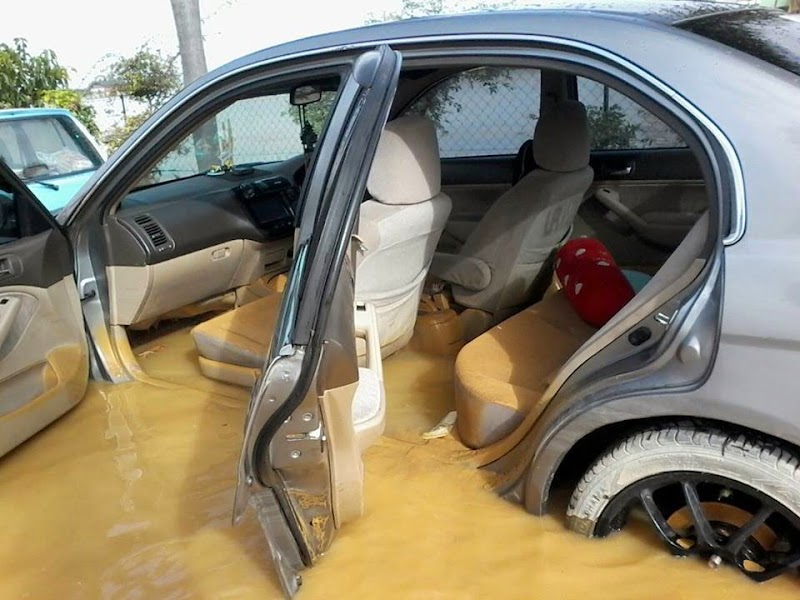 Tips kereta yang ditenggelami air banjir