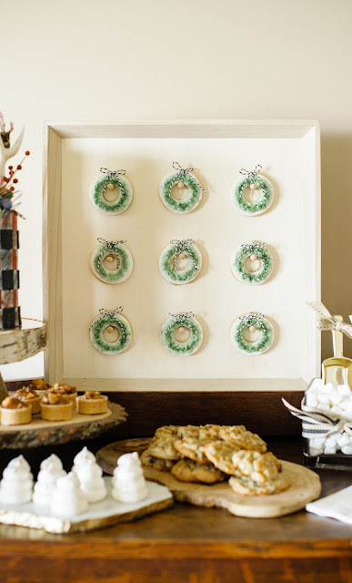 holiday entertaining inspiration: hot chocolate and sweets bar | creativebag.com