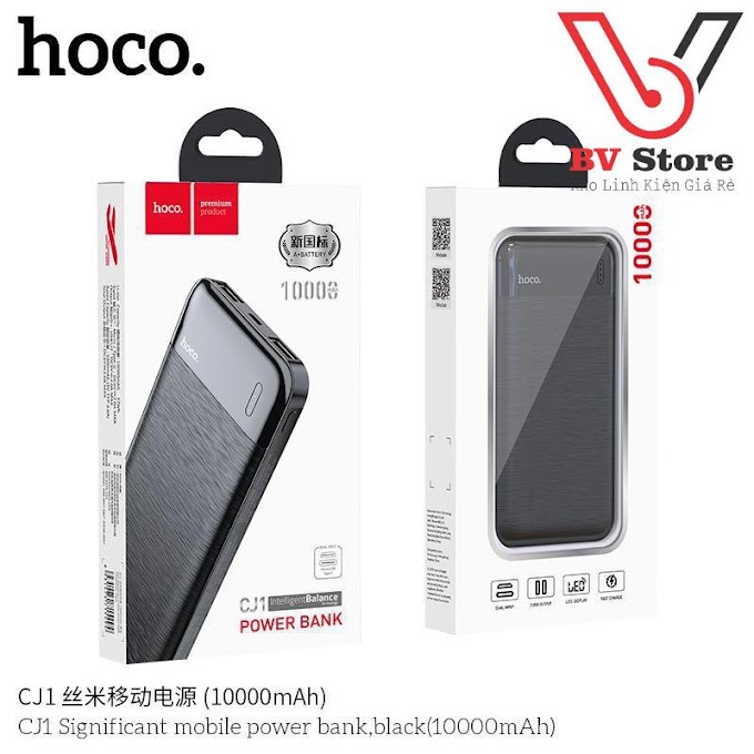 SẠC DỰ PHÒNG ⚡CHÍNH HÃNG⚡ HOCO CJ1 10.000mAh