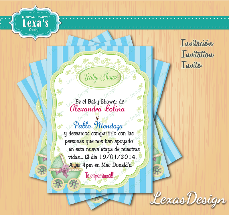 Kit  baby shower  candy bar gratis