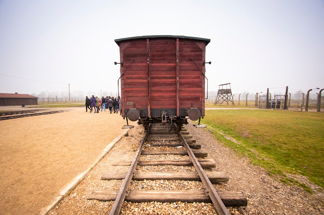 Carro bestiame del campo di concentramento di Birkenau