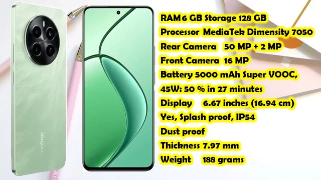 Realme-P1-ka-dhaasu-smaartaphon-jo-kee-50%-tak-chaarg-keval-29-minutais-mein-ho-jaata-hai