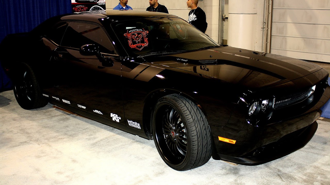 Black On Black Dodge Challenger