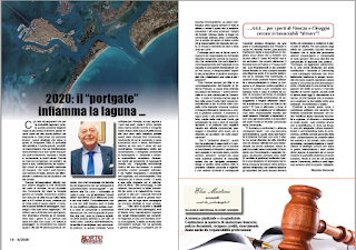 AGOSTO 2020 PAG. 18 - 2020: il “portgate” infiamma la laguna …