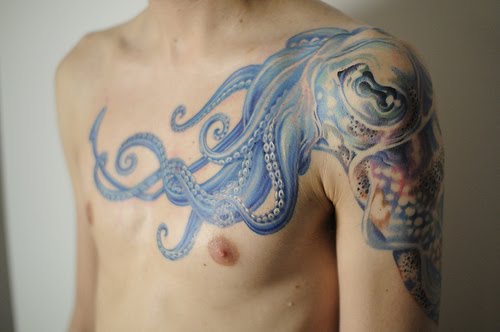 in octopus tattoo art