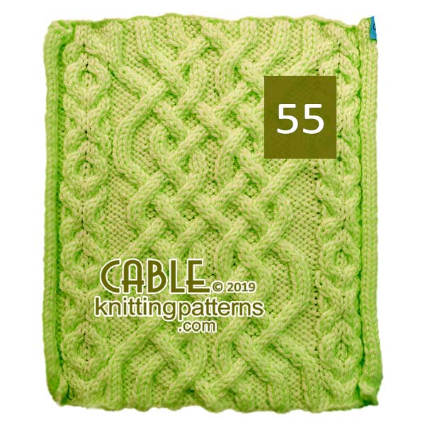 Cable Knitting Pattern 55