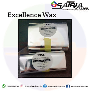 ribbon barcode wax premium di toko label barcode jawa tengah