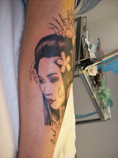 Cool Japanese Tattoos Especially Geisha Tattoo Designs With Image Arm Japanese Geisha Tattoo Picture 1