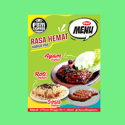 banner ayam bakar