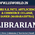  Librarian Shri R.K.Patil Arts,Science & Commerce College, (Maharashtra)
