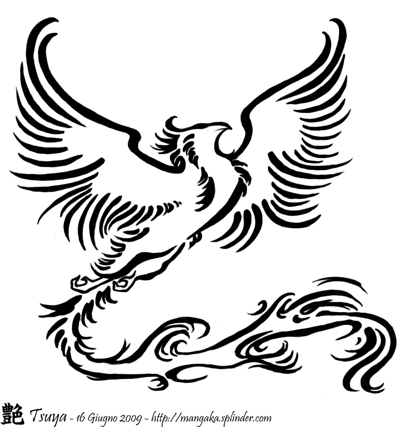 Phoenix Tattoos phoenix tribal